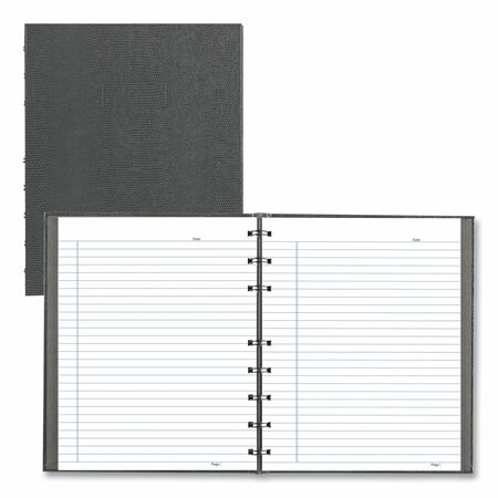 BLUELINE NotePro Notebook, 1-Subject, Medium/College Rule, Cool Gray Cover, 75 9.25 x 7.25 Sheets A7150.GRY